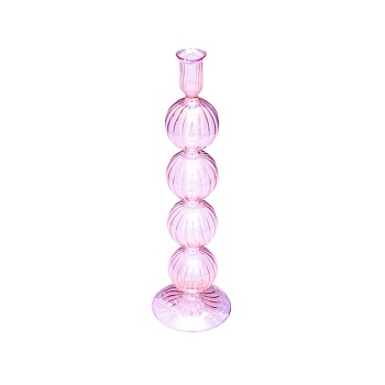 Подсвечник 4 Bubble Luster Pink