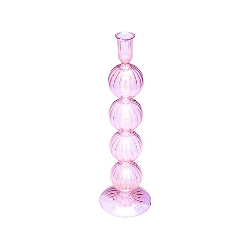 Подсвечник 4 Bubble Luster Pink