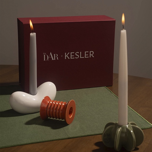 Набор подсвечников «Свет внутри» The Dar Store x Kesler Ceramics
