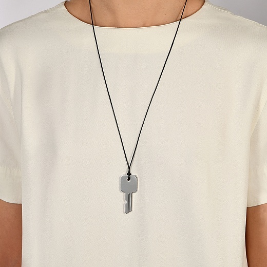 Кулон Clé II, серебряный