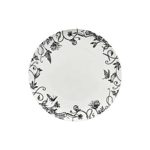 Тарелка для закусок Floral Fantasy, белая