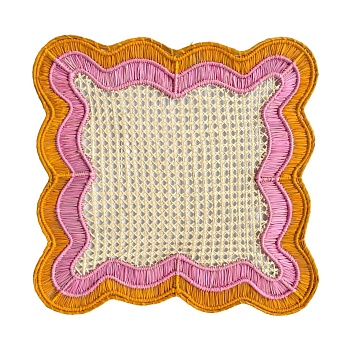 Плейсмат Wavy Orange Pink