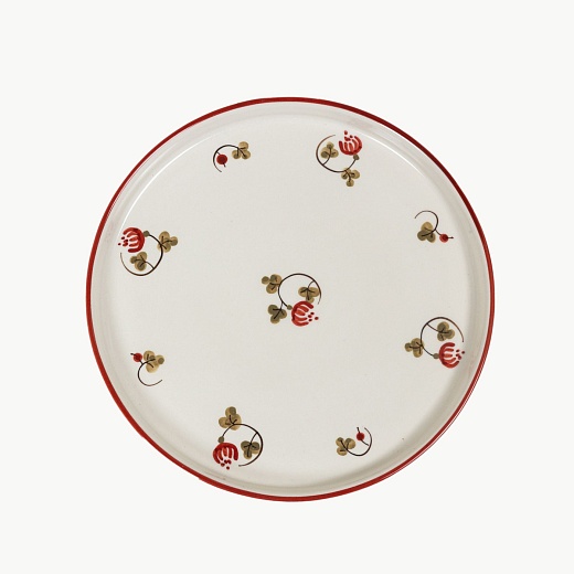 Тарелка с бортом «Шиповник»