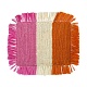 Плейсмат Fique Fringed Orange Pink в интернет-магазине The Dar