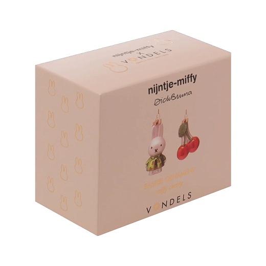 Набор пасхальных украшений Green Miffy & Cherry