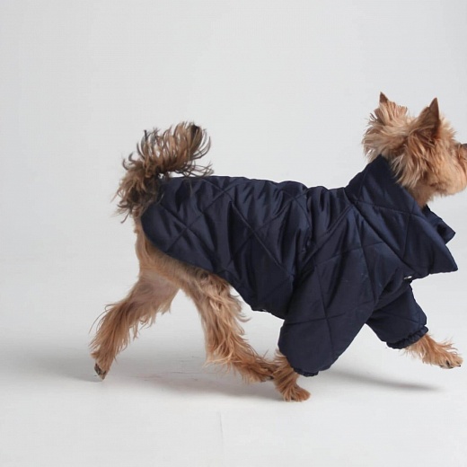 Стёганая куртка для собак Navy, SM