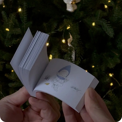 Набор «Девочка и Друг» с флипбуком