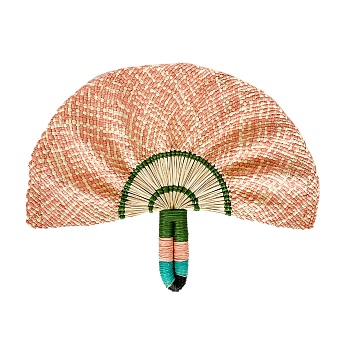 Веер Toquilla Frilly Light Pink