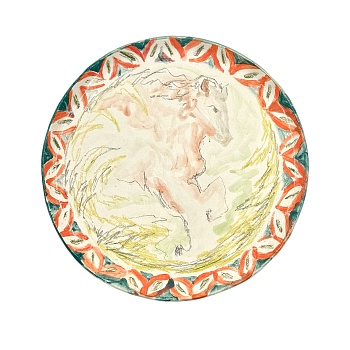 Блюдо «Огненная лошадь»