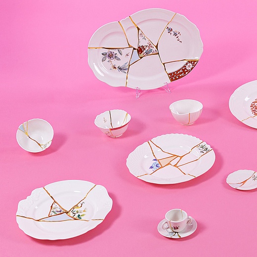 Десертная тарелка Kintsugi II