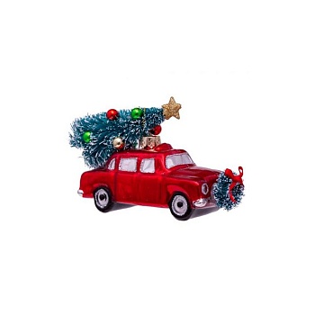 Ёлочная игрушка Red Car