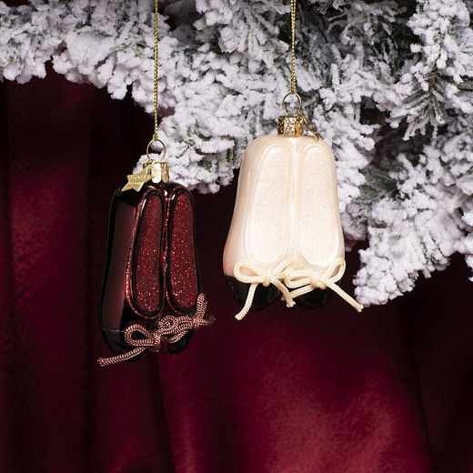 Ёлочная игрушка Burgundy Ballet Shoes