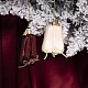 Ёлочная игрушка Burgundy Ballet Shoes в интернет-магазине The Dar