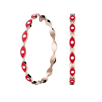 Серьги-дорожки «EYES», 5 см