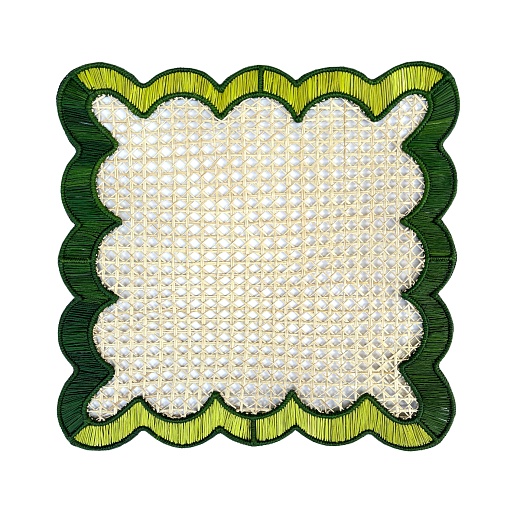 Плейсмат Wavy Single Green