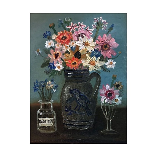 Картина «Натюрморт с дачным букетом»