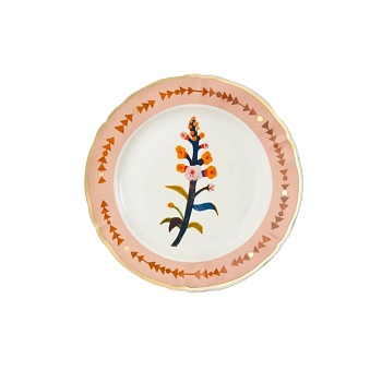 Десертная тарелка Flower Pink I