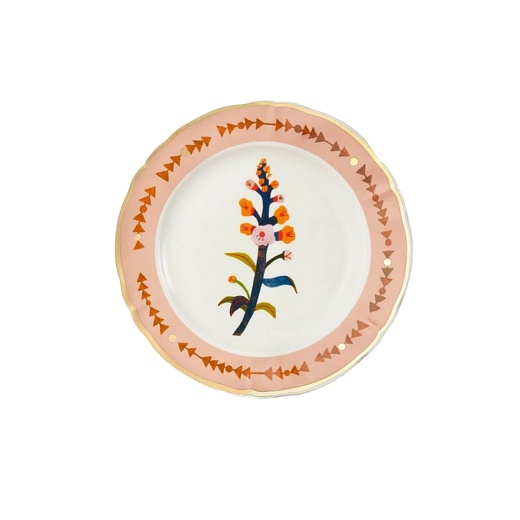 Десертная тарелка Flower Pink I