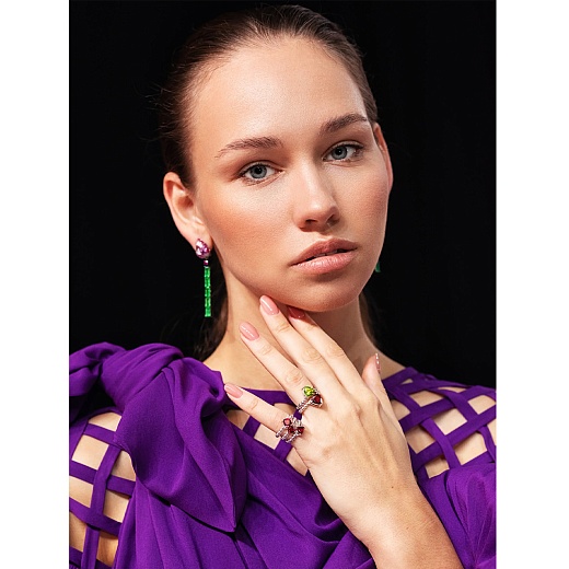 Кольцо «Чакры», топаз