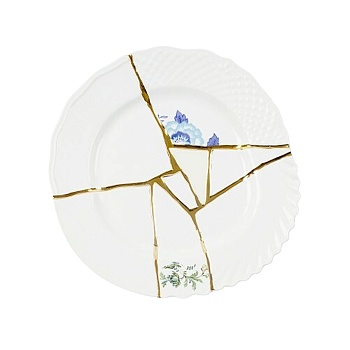 Столовая тарелка Kintsugi III