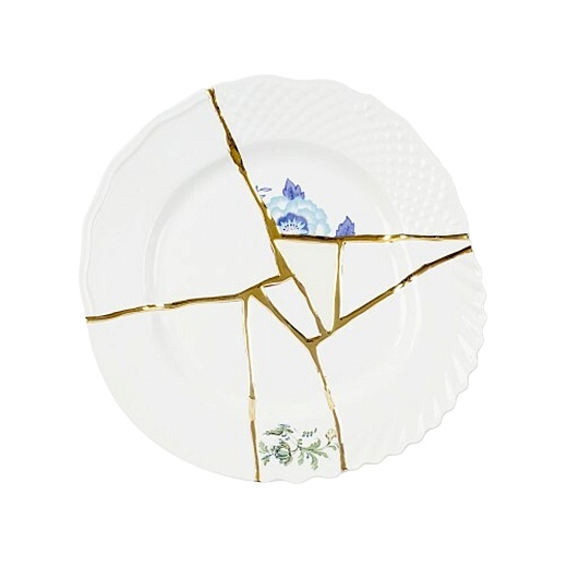 Столовая тарелка Kintsugi III