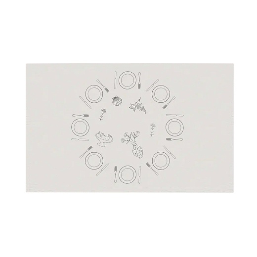 Скатерть бежевая в интернет-магазине The Dar Скатерть бежевая