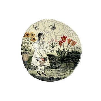 Десертная тарелка «Детский Портрет V»