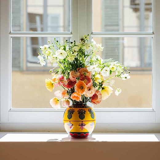 Ваза Bubble Pineapple Giallo