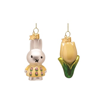 Набор пасхальных украшений Yellow Miffy & Tulip
