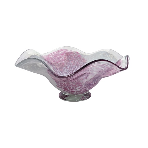 Ваза из стекла ручной работы, Польша