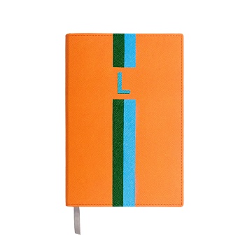 Блокнот «Инициалы», рыжий