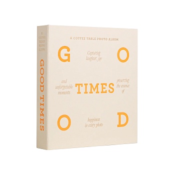 Фотоальбом Good Times, бежевый