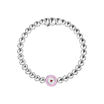 Браслет «Шарики», розовый
