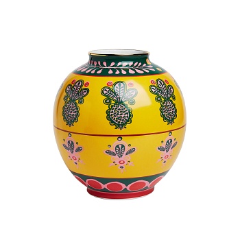 Ваза Bubble Pineapple Giallo