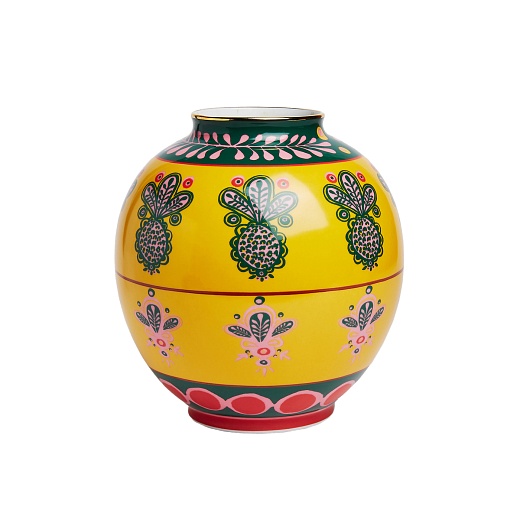 Ваза Bubble Pineapple Giallo