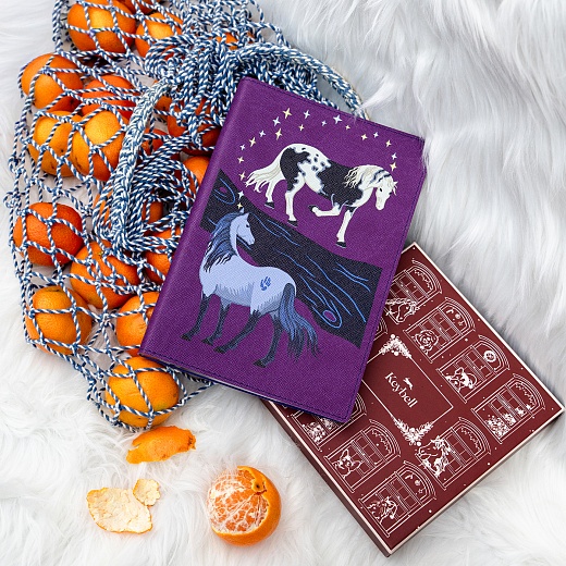  Блокнот Keybell × Евгения Дудникова, фиолетовый