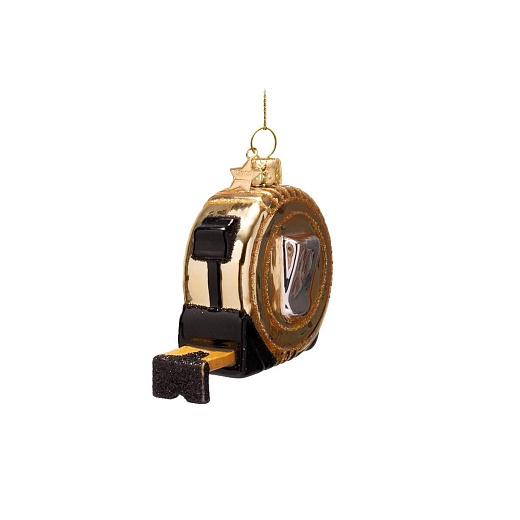 Ёлочная игрушка Gold Tape Measure