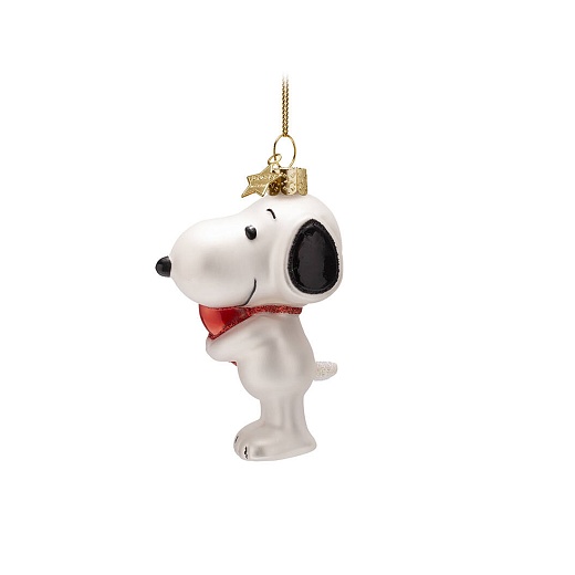 Ёлочная игрушка Snoopy Heart