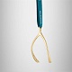 Ёлочное украшение Wishbone Golden в интернет-магазине The Dar