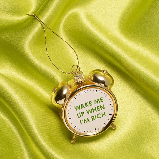 Ёлочная игрушка Rich Clock Alarm