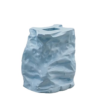 Ваза Wavy, голубой