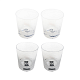 Стаканы для воды Sagmeister White, 4 шт в интернет-магазине The Dar