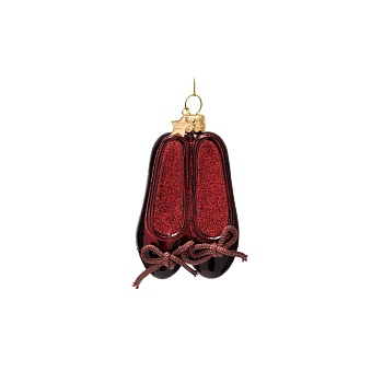 Ёлочная игрушка Burgundy Ballet Shoes