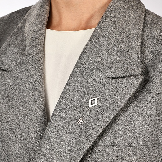 Брошь Clé, серебряный