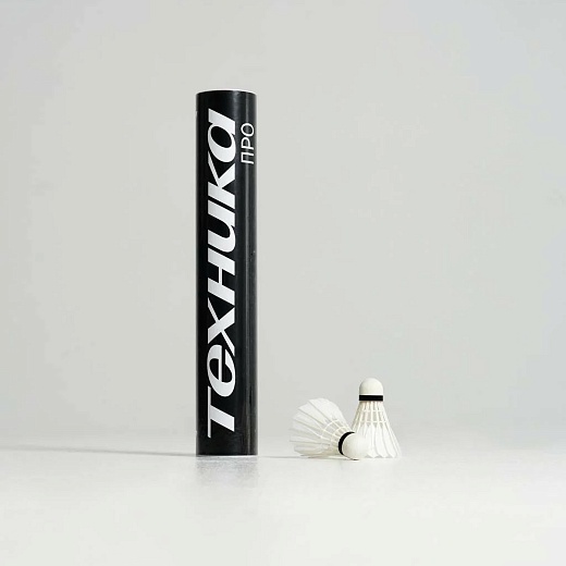 Воланы перьевые для бадминтона «Техника Спорта Про», 12 шт.