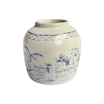 Керамическая ваза, Китай, династия Цин