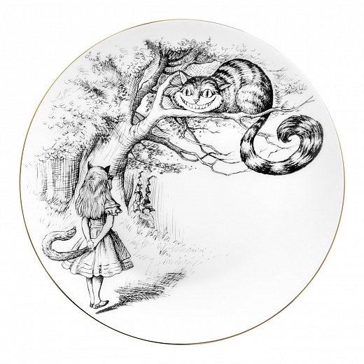 Тарелка Alice in Wonderland Cheshire Cat 27 см