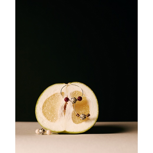 Набор украшений для бокалов серебристый