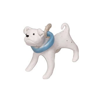 Статуэтка «Собака в голубом ошейнике», малая
