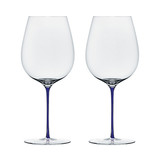 Бокалы для красного вина le Meridional PrySm Stem Blue, 2&nbsp;шт.